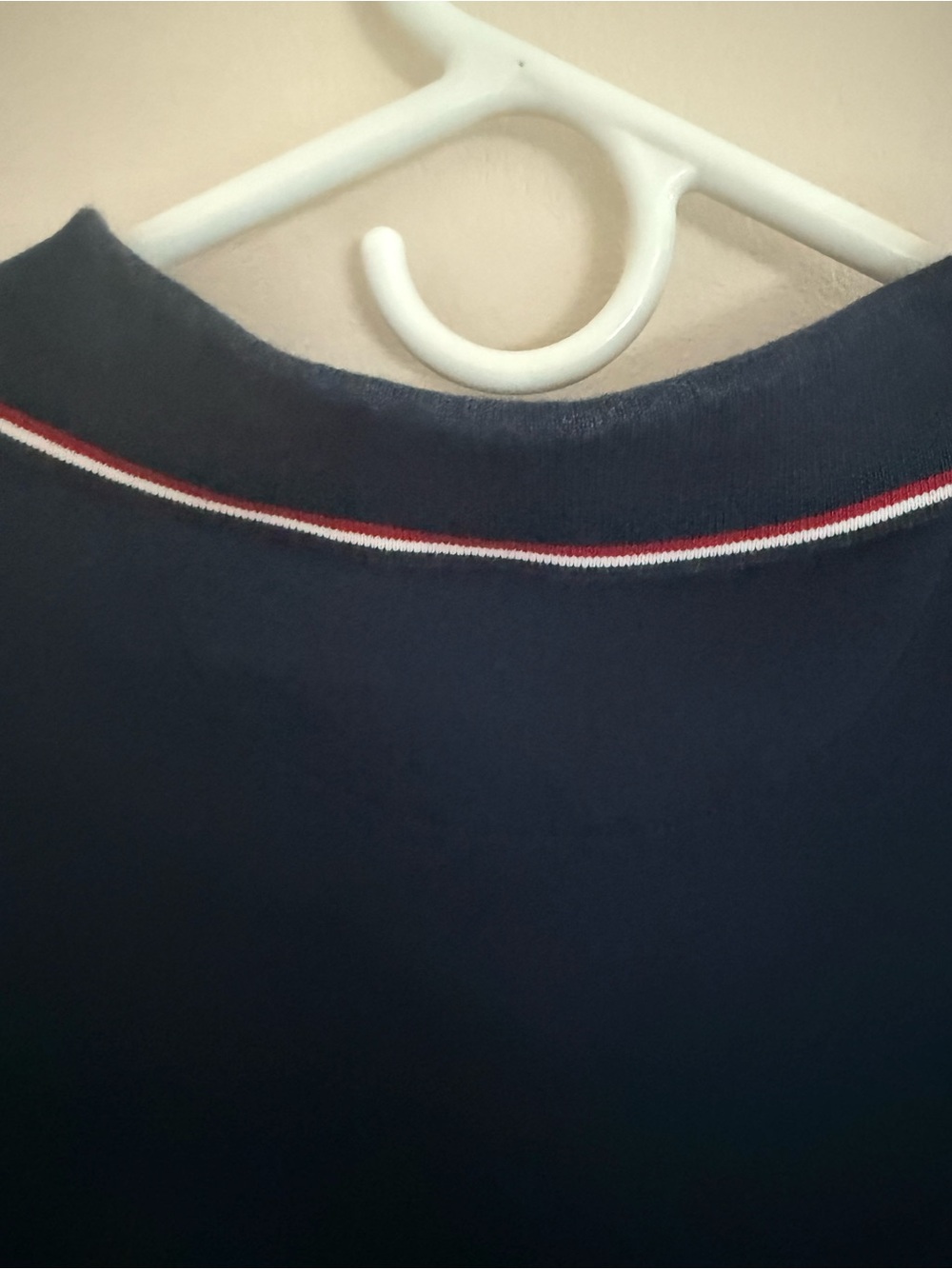 Polo Ralph Lauren Classic Fit Mens Navy Tipped Mesh Short Sleeve Polo size M - Picture 6 of 9